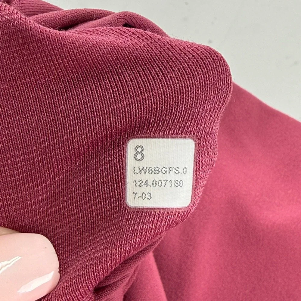 Lululemon‎ Align Crop Leggings Pink Rose High Rise 21 Inch Women's Size 8